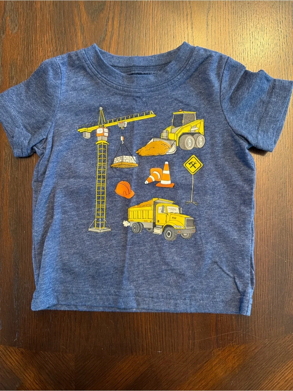 Baby Boy Clothes Bundle 6M Carter's Construction Tee Shorts Football Bodysuit